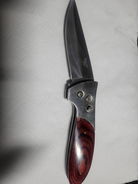 Faca dobravel stainless steel