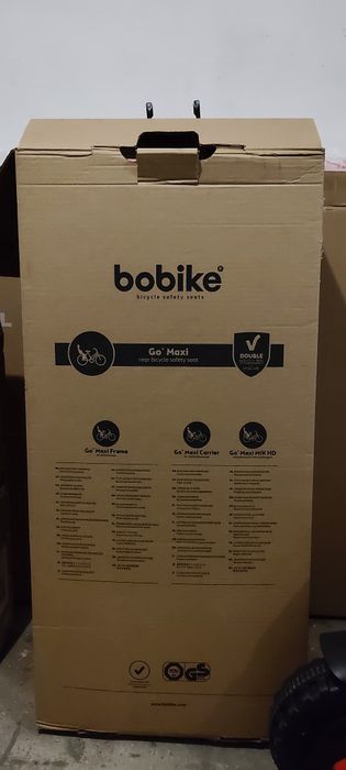 Cadeira Bobike Go Maxi Porta Bebé Bicicleta