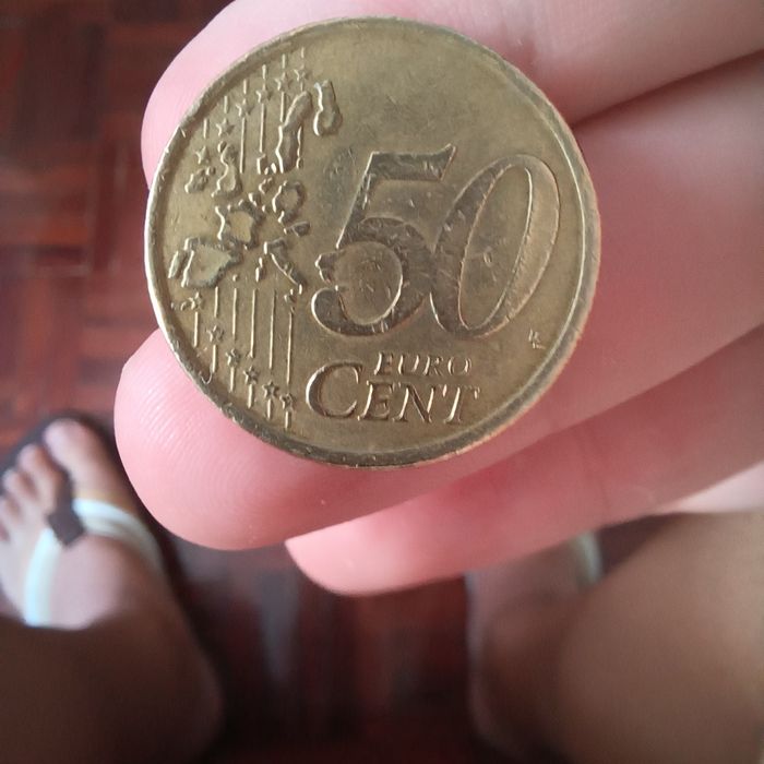 Moeda 50 cent 2000 espanha