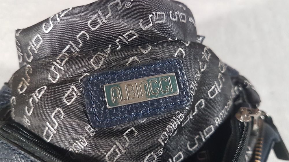 Сумка, кожа. A. BIAGGI. б/у.
