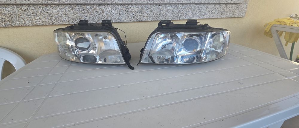 Faróis/ opticas Audi A6 2003