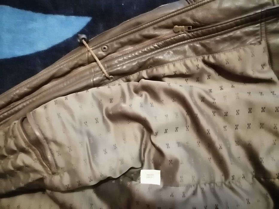 Мужская куртка размер 52 натуральная кожа