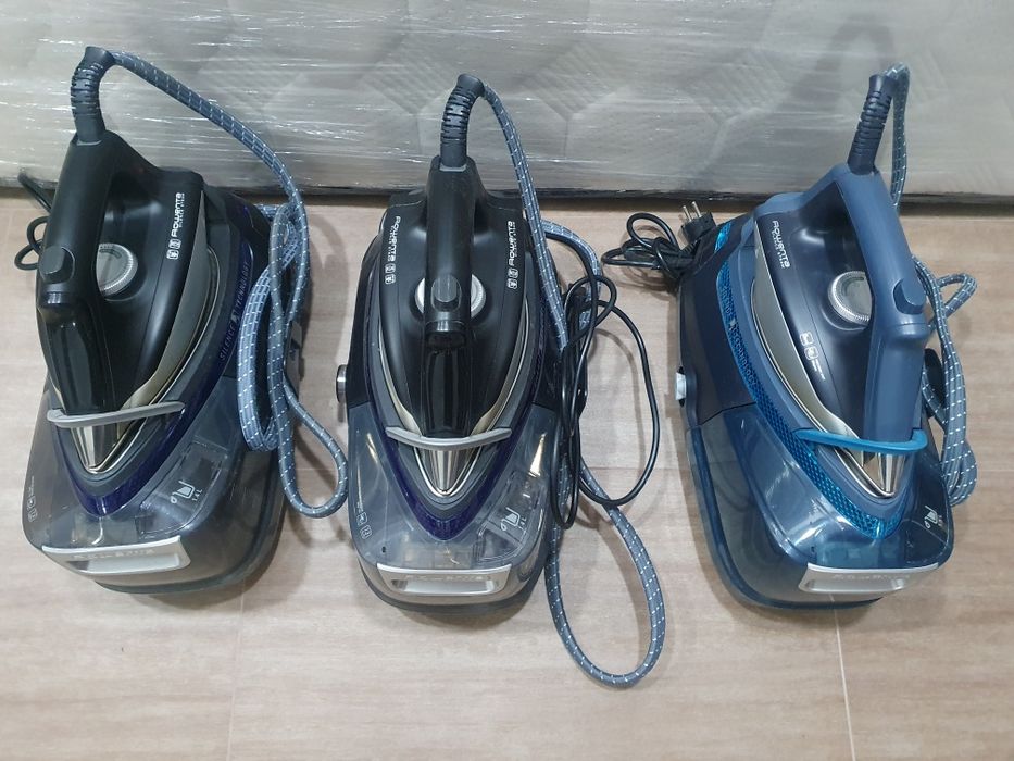 Ferros a Caldeira Rowenta a funcionar perfeitamente.