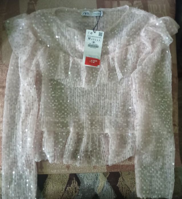 Літня блуза ZARA розмір М