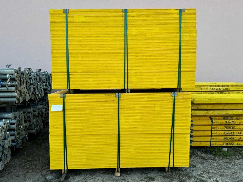 Wynajem szalunków stropowych / SZALUNKI STROPOWE / Transport HDS