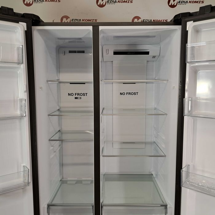 Lodówka Haier HSR3918ENPB [2 lata gwar] E/177,5cm wys/528l/38dB [2]