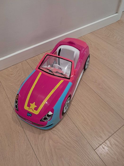 Carro Barbie Tipo Ferrari – Descapotável Rosa