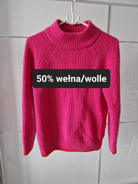 Damski różowy sweter Looks by Wolfgang Joop rozmiar S