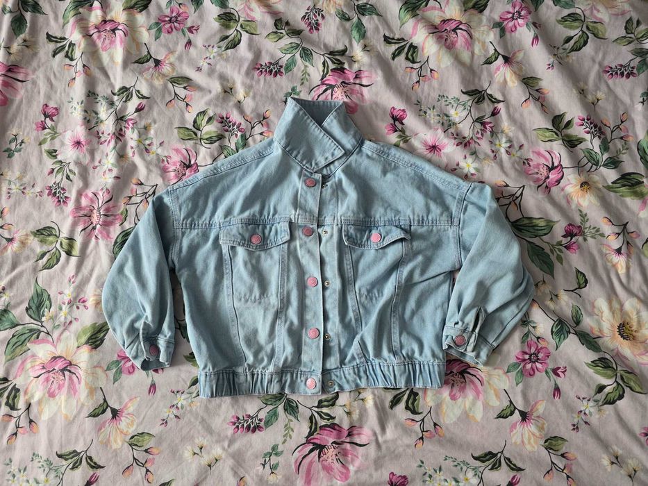 Kurteczka jeansowa dziewczęca Stitch