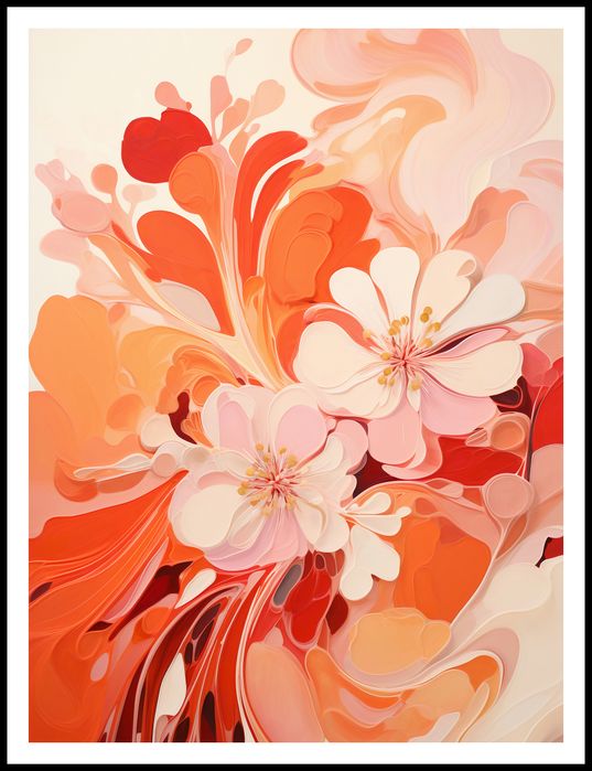 Plakat 75x100cm Taniec Kwiatów