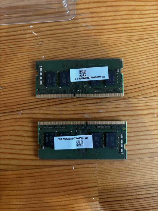 Pamięć RAM 16GB DDR4 SODIMM Laptop (2x8GB) Micron 3200MHz