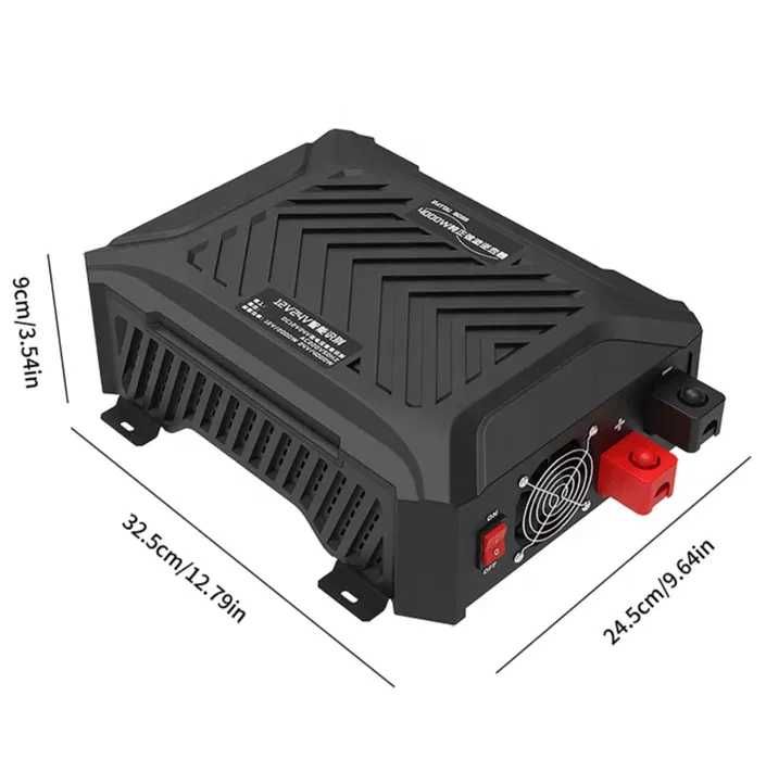 Інвертор 12В, 24В в 220В DATOUBOSS  чистий синус