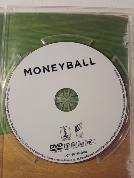 Brad Pitt- Moneyball- film DVD