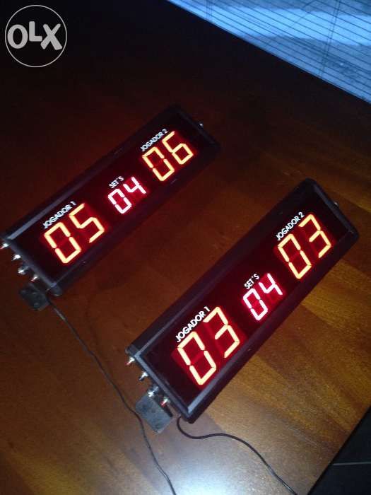 Marcadores de partidas electrónicos bilhares