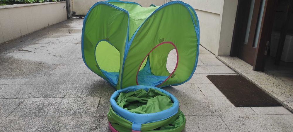 Tenda e túnel de brincar IKEA