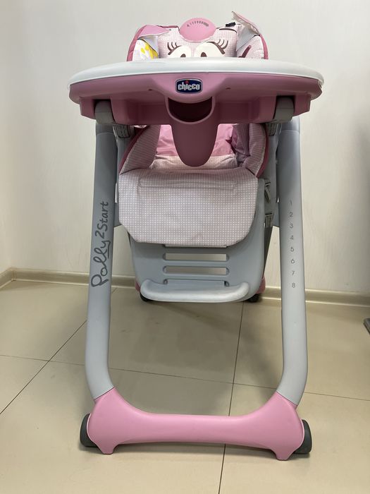 Стілець стільчик дитячий для годування Chicco polly 2 start