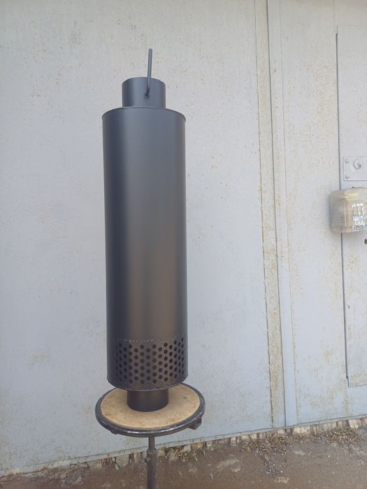 Буржуйка. Труба - дуйка 10кВт