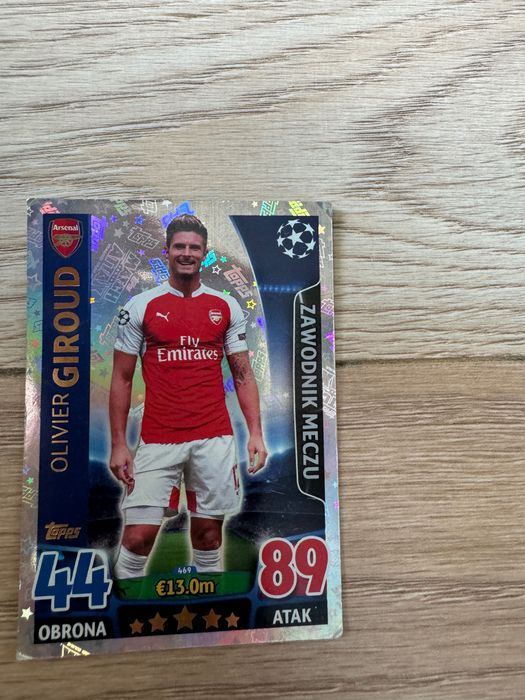 Kartę Oliver Giroud