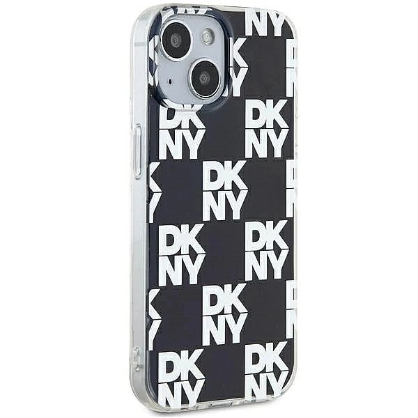 Etui DKNY IML Checkered Mono Pattern na iPhone 15 Plus / 14 Plus - cza