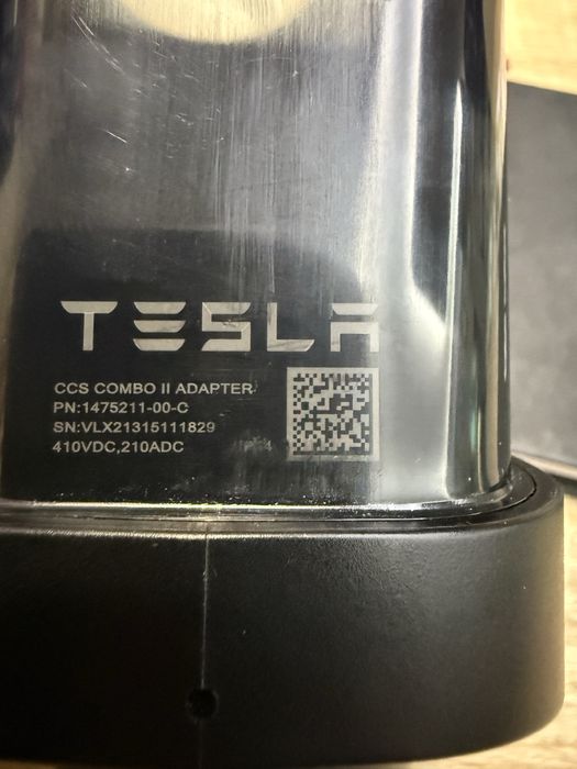 Tesla переходник CC2  250 kw 100% original! Supercharger