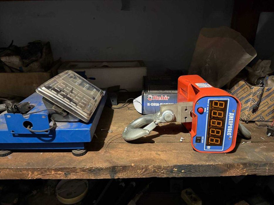 Весы платформенные и крановые