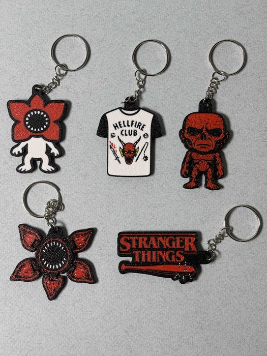 Набір брелків за мотивами серіалу Дивні Дива Stranger Things