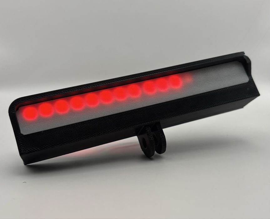 Wskaźnik pasek LED do symulatorów Simhub RPM obroty simracing druk 3D