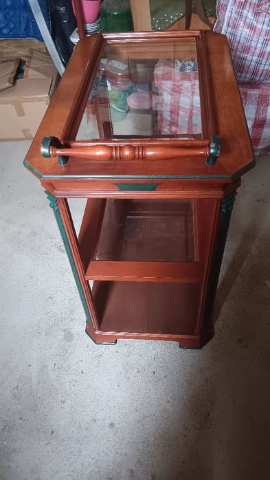 Carrinho de chá com rodas