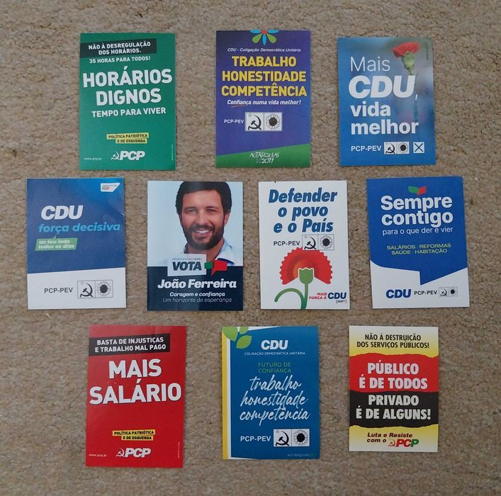 Autocolantes Politica Nacional - CDU