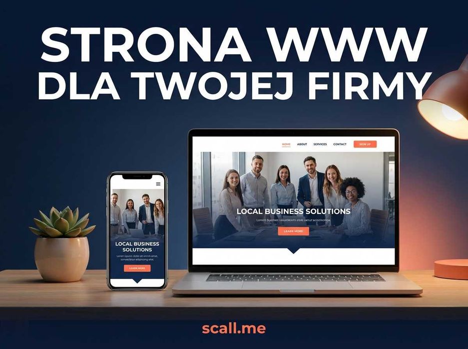 Strona internetowa dla firmy | nowoczesna, szybka, profesjonalna | gotowa w 24h