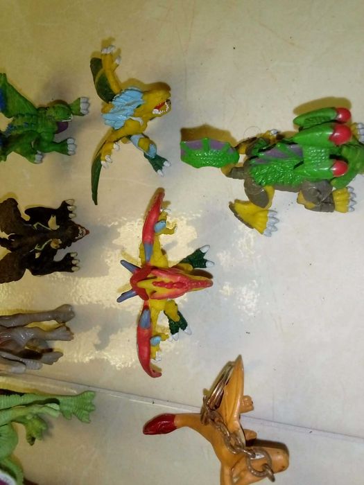 11 dinossauros miniaturas