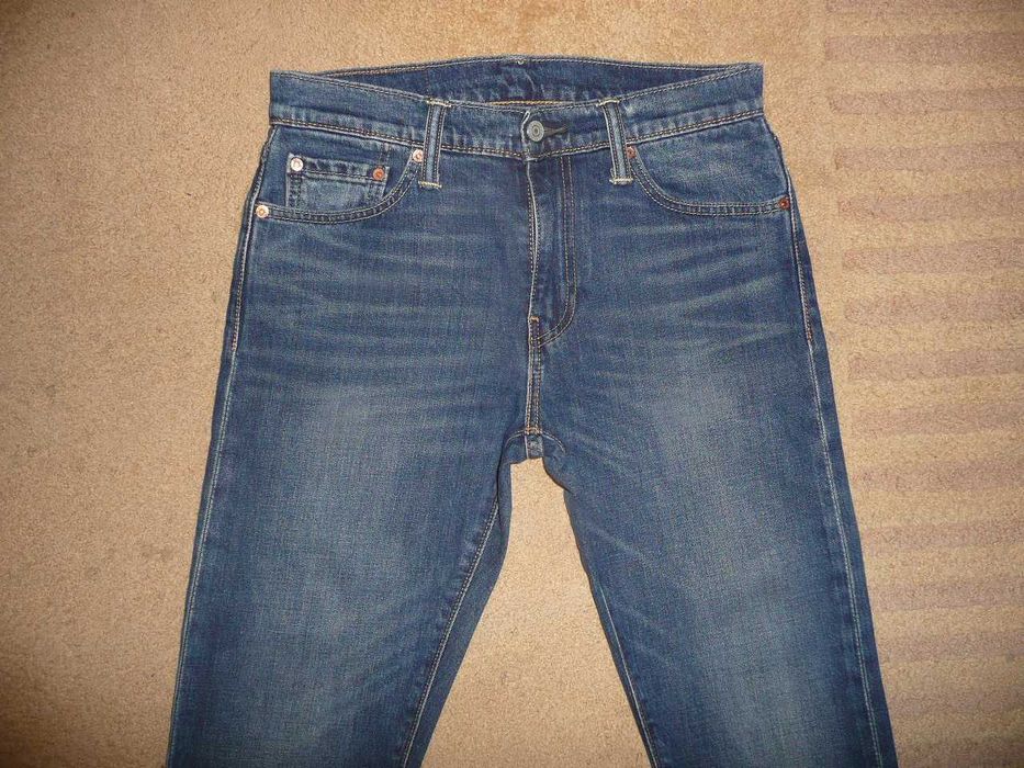 Spodnie dżinsy LEVIS 512 W29/L32=39,5/103cm jeansy