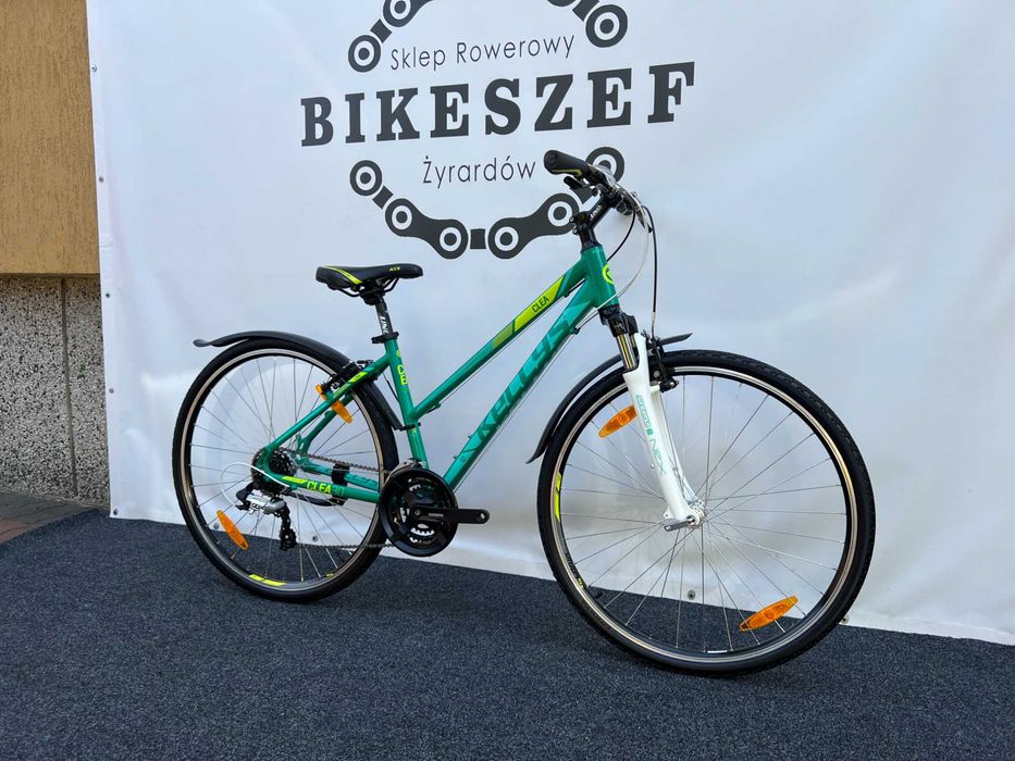 Lekki Damski Rower Crossowy KELLYS CLEA 30 CRX 28" (S) Shimano V-Brake