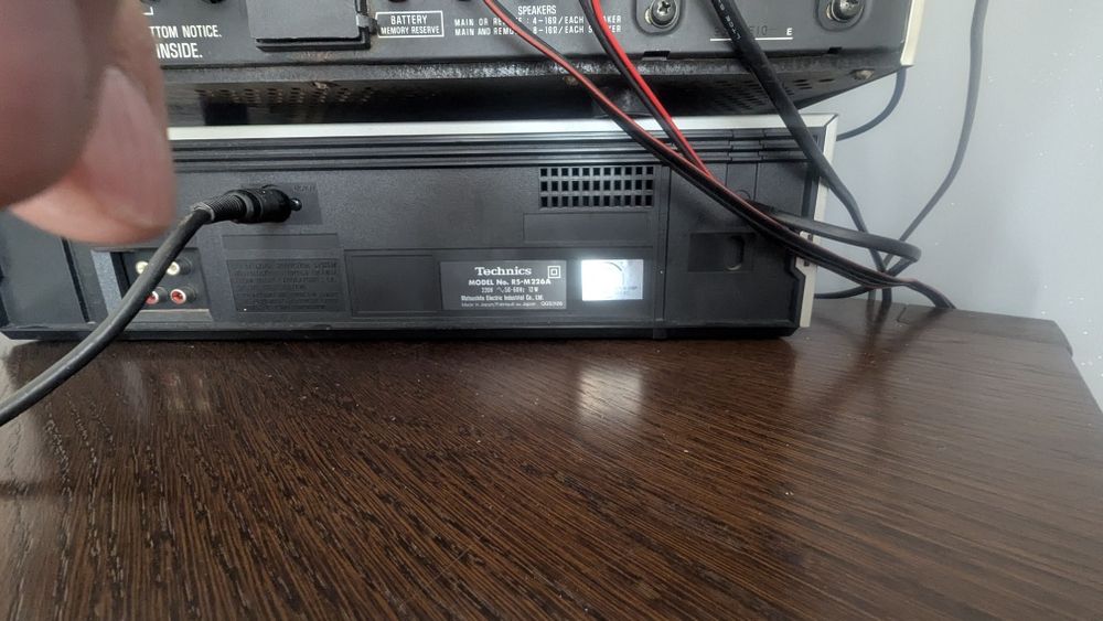 Amplituner i magnetofon Technics sprzedam