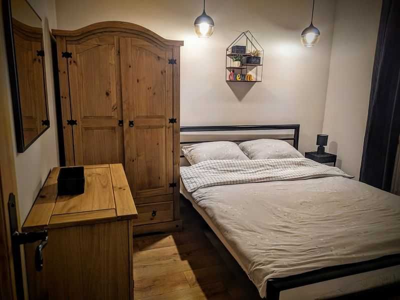 Domek w Bieszczadach z gorącą beczką  (maks. 6 osób)