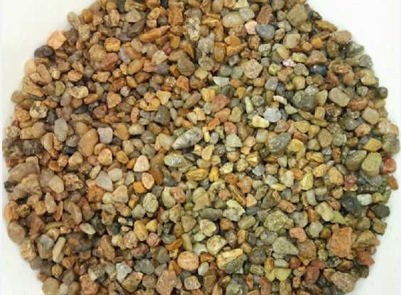 Кварцовий  обкатаний грунт для аквариума . Фракция 5-10 мм 5 кг