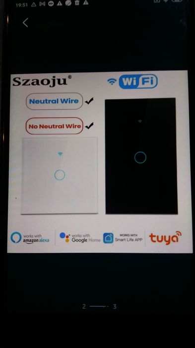 Новый Сенсорный выключатель вайфай управление