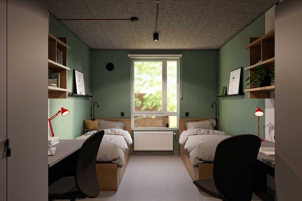 Apartament 4-osobowy dla studentów | Media w cenie