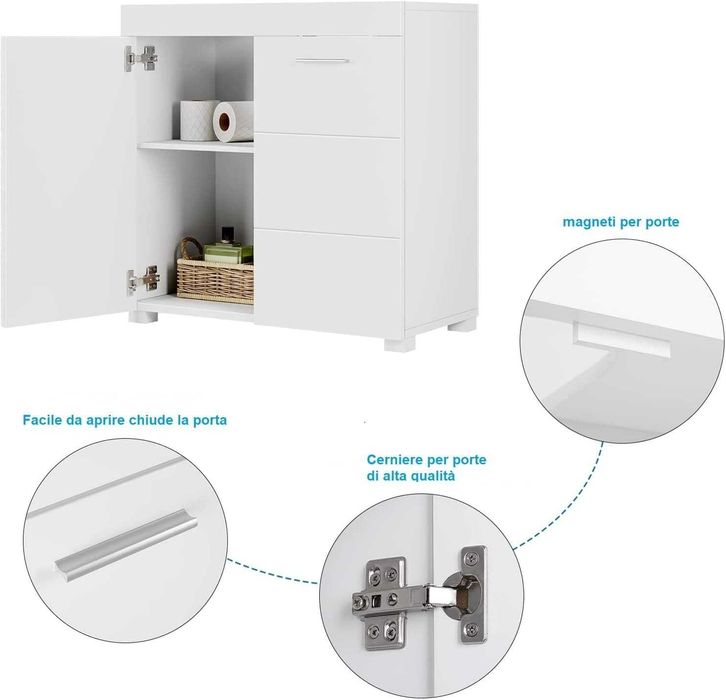 Nowa szafka łazienkowa / regał / półka / pod zlew / 60CM !A2824!