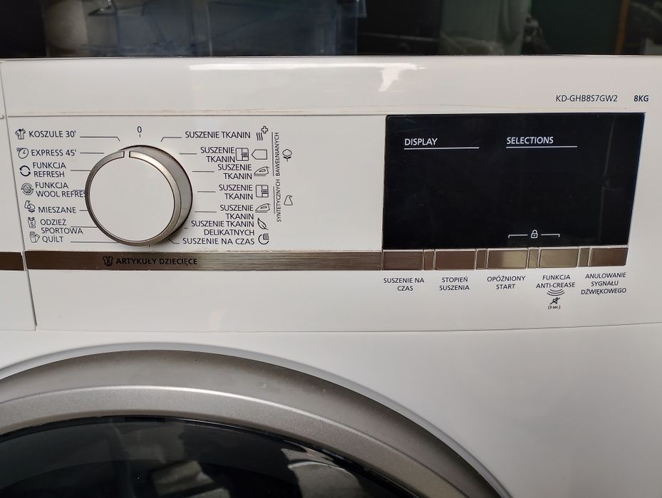 Suszarki 8 kg pompa ciepła Bosch Sharp