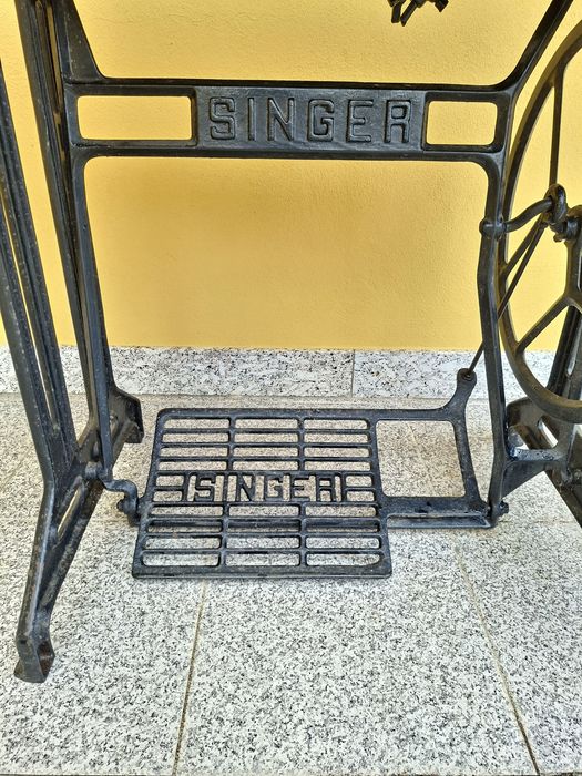 Máquina de costura Singer antiga – sapateiro