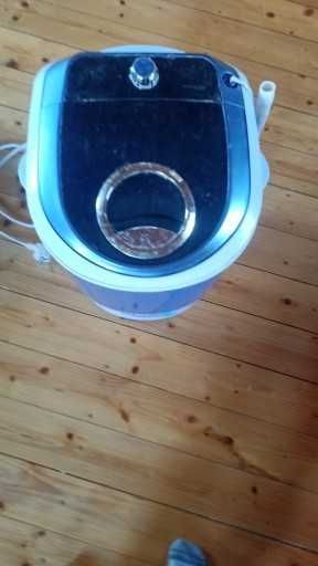 Pralka turystyczna energooszczędne aqua laser na działce do akademika