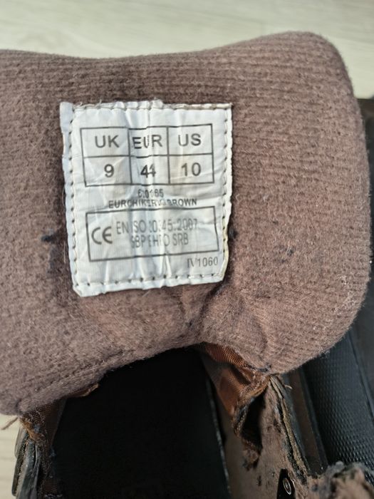 Робоче взуття Timberland з металевими носками. Uk 9