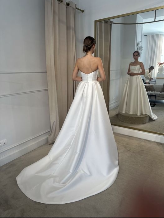 Suknia ślubna MAVERIE – model Aria | Klasyczna elegancja | 8 000 zł