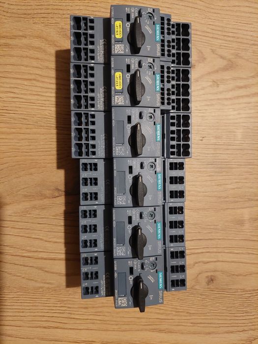 Siemens Sirius termik 0,25A, 0,5A, 3,2A, 6,3A, 1A, 5A, 8A, 2x16A, 22A