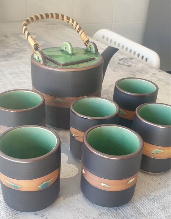 Conjunto de Chá Barro