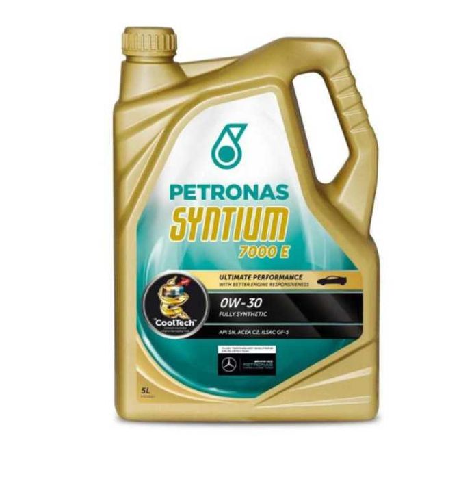 2,5 Litro óleo 0w30 sintético motor diesel e gasolina PETRONAS Syntium