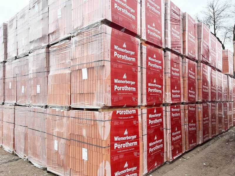 Do sprzedaży pustaki ceramiczne firmy Wienerberger 24 Long KL. 15.