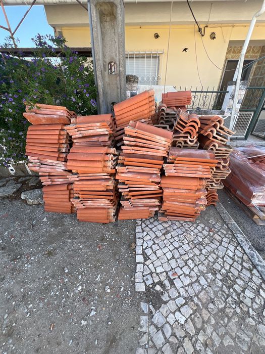 Telhas de cerâmica