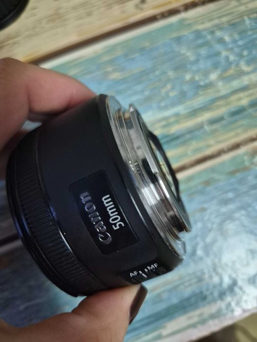Lente Canon 50 mm f/1.8 - lente fixa